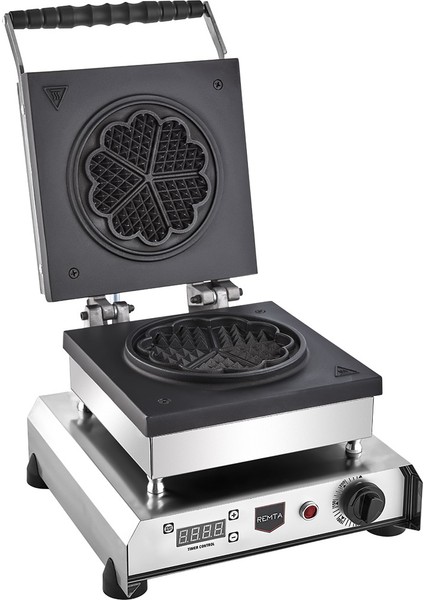 Değişebilir Yüzeyli Waffle Makinası Elektrikli - W34