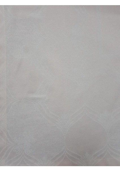 Aslı Lüx Jakar Polycotton Kumaş Pudra Masa Örtüsü Dikdörtgen 160x220 cm - 1054