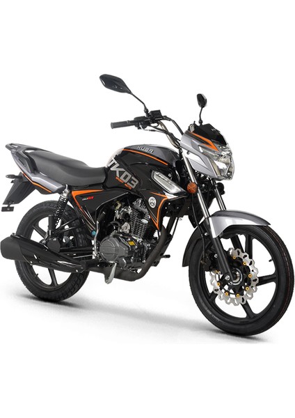 TK03 Gri Motorsiklet