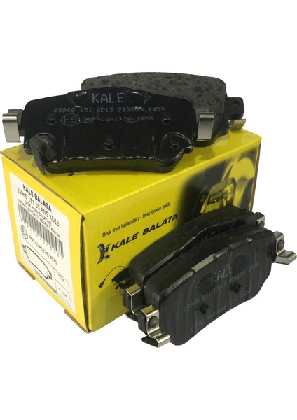 Arka Fren Balatası Renault Kadjar Koleos / Nissan Qashqai X-Trail Uyumlu 25965 151 05 Ans KD13 Oem D40604EA0A 440606633R 440605889R 440606633R fırsatları