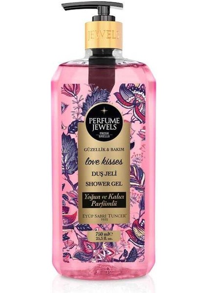 Love Kisses Duş Jeli Yoğun Parfüm Etkisiyle 750 ml Cilt Yumuşatıcı