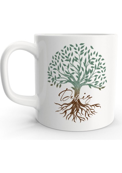 Hayat Ağacı Tree Of Life Isme Kişiye Özel Ağaç Tasarımlı Kupa Bardak fiyatları