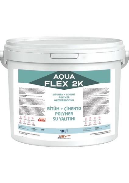 Aqua Bitüm+Çimento Polymer Su Yalıtımı