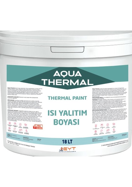 Aqua Thermal Isı Yalıtım Boyası