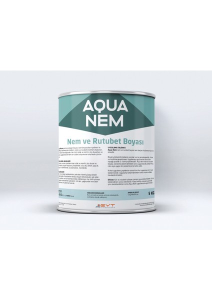 Aqua Nem ve Rutubet Boyası