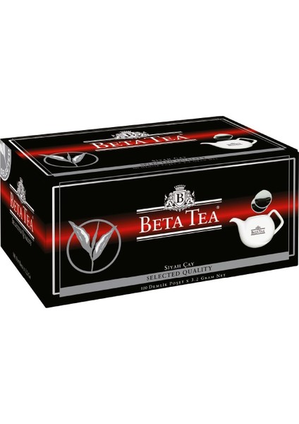 Beta Selected Quality Demlik Poşet 100 x 3,2 gr (Seylan Çayı - Ceylon Tea)