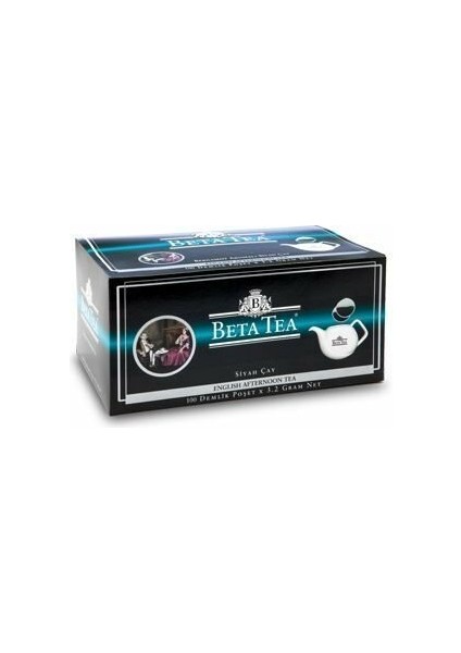 Beta English Afternoon Demlik Poşet 100 x 3,2 GR (Seylan Çayı - Ceylon Tea)