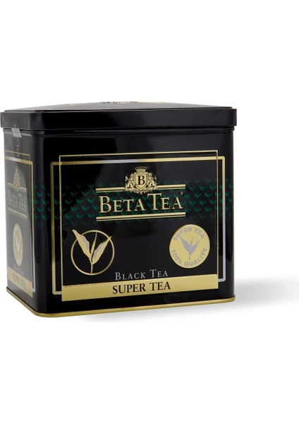 Beta Super Tea Metal Ambalaj 500 GR (Seylan Çayı - Ceylon Tea)