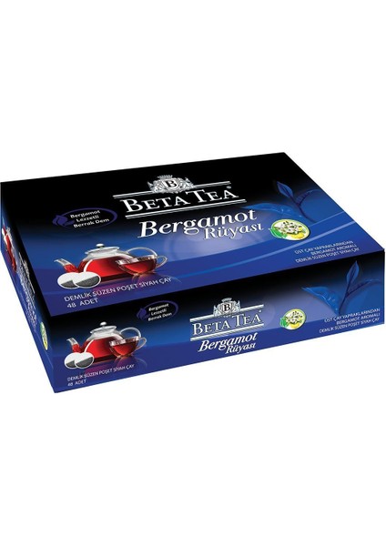 Beta Bergamot Rüyası Demlik Poşet Çay 48*3,2 Gr