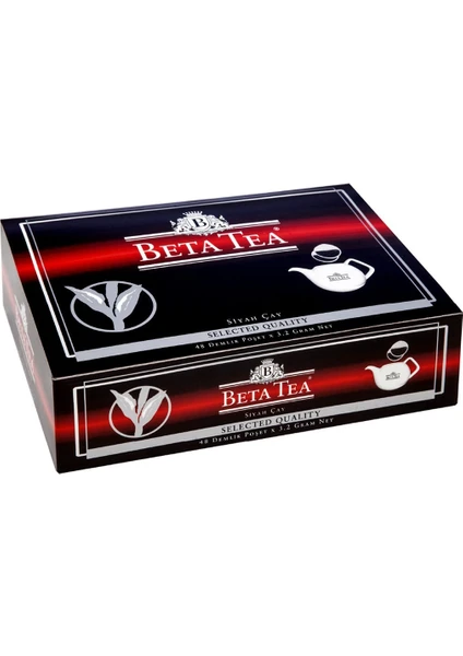 Beta Selected Quality Demlik Poşet 48 x 3,2 GR (Seylan Çayı - Ceylon Tea)