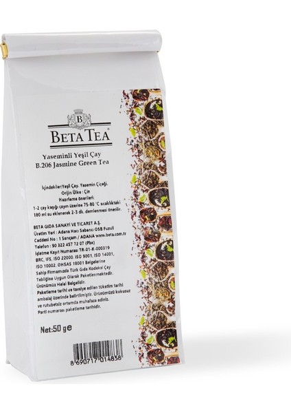 Beta Jasmine Green Tea (Yaseminli Yeşil Çay) 50 gr