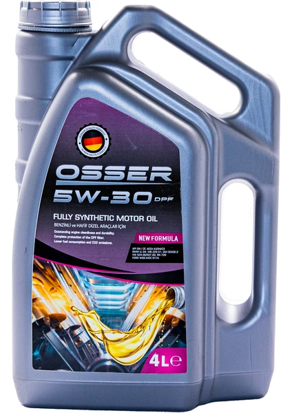 OSSER Motor Yağı 5w-30 4 LT