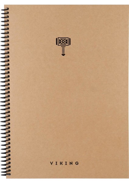 Kareli Defter La Plume Viking Çekiç 17 x 24 cm