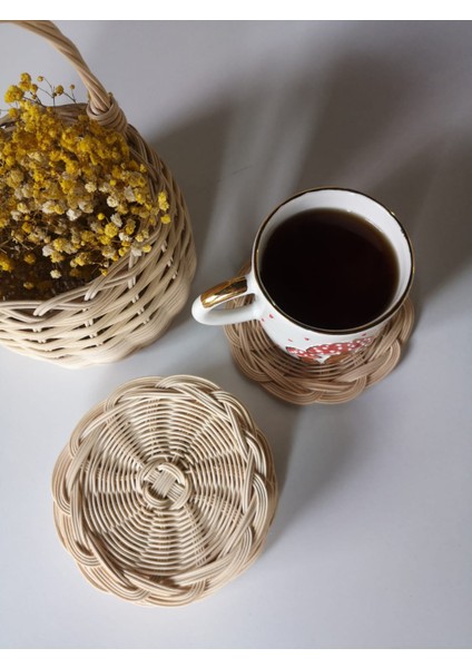 Rattan Bardak Altlığı 2'li Set fırsatları