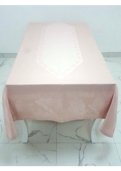 Çınar Lüx Jakar Bambu Kumaş Pudra Masa Örtüsü Dikdörtgen 160x220 cm - 1058 fiyatları
