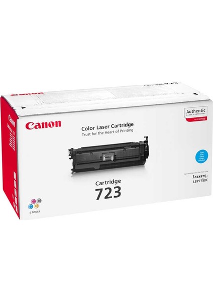 CRG-723 Orjinal Mavi Toner Canon I-Sensys LBP-7750