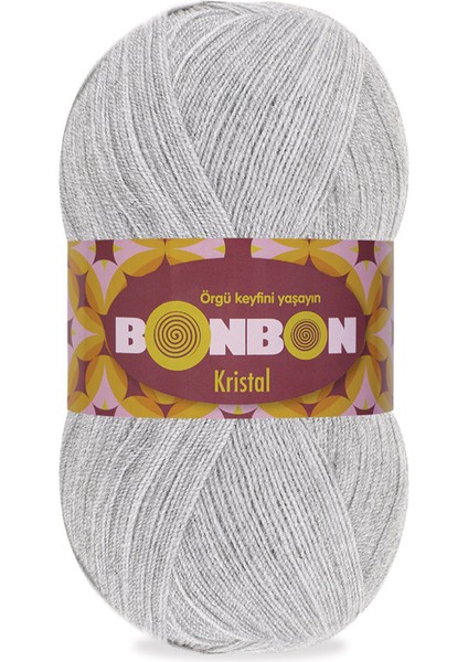 Bonbon Kristal Gri 5 Adet 98233
