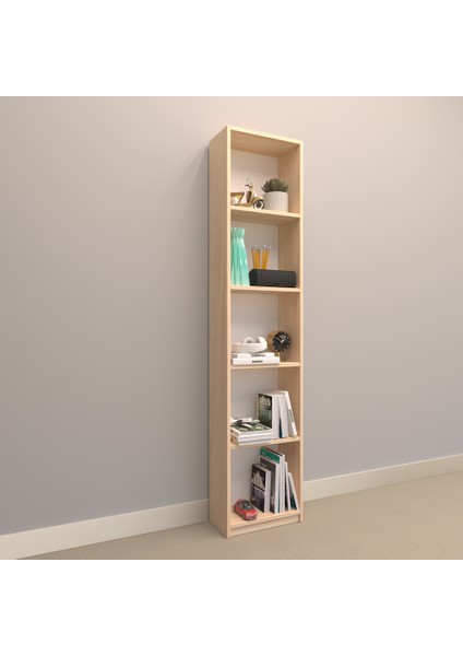 Asya Suntalam Kitaplık ( 40 x 180 cm ) Akçaağaç ( Mat )