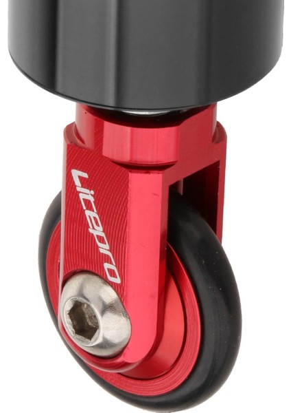 2x Katlanır Bisiklet 33.9mm Seatpost Için Kolay Tekerlek Silindiri Takılı (Yurt Dışından)