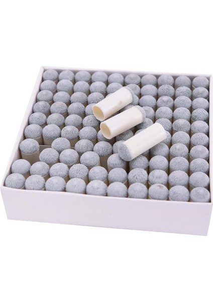 100X Fışkırtma Üzerinde Kayma Ipuçları Yedek Bilardo Sopa Havuz Cue Aksesuar 10MM (Yurt Dışından)