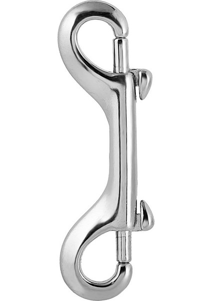 Çok Boyutlu Paslanmaz Çelik Dalış Çift End Cıvata Yapış Toka Metal Klip Gümüş 100MM (Yurt Dışından)