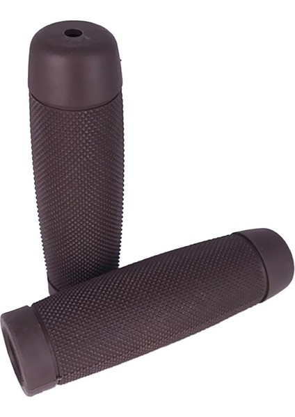 Motosiklet Geri Tepme Kauçuk Jel 7/8 "22MM Gidon Kahve Atar (Yurt Dışından)