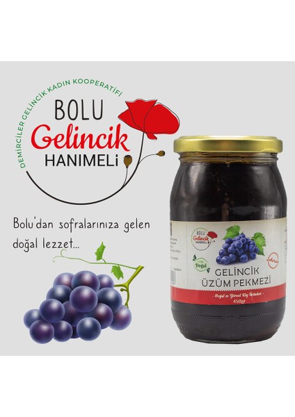 Gelincik Üzüm Pekmezi 450 gr