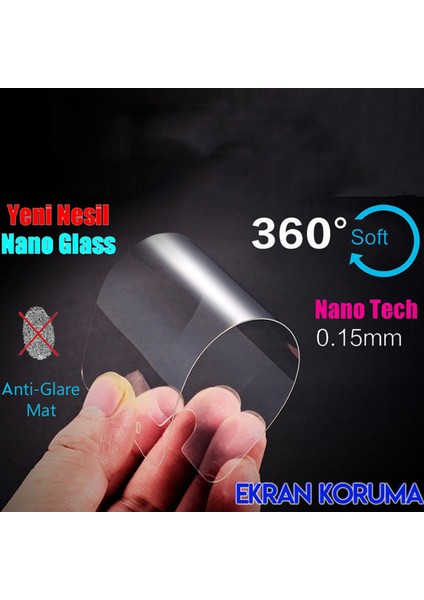Lenovo Tab M7 Hd 3.nesil ZA9F0007TR Tablet Nano Esnek Ekran Koruma Filmi - Mat