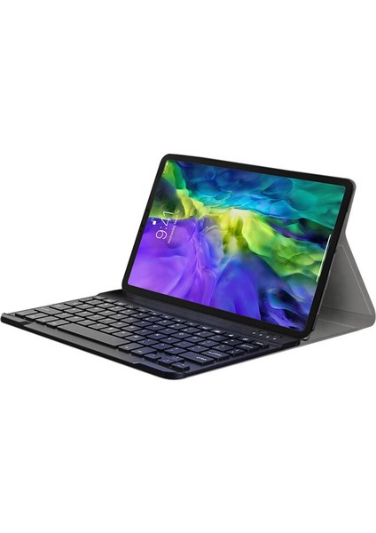 iPad Pro 11 2020 Bluetooth Klavyeli Standlı Kılıf - Bkk4