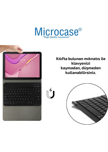 Huawei Matepad T10S 10.1 Inch Bluetooth Klavyeli Standlı Kılıf - Bkk4 fırsatları