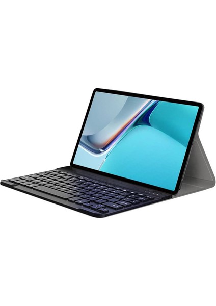 Huawei Matepad 11 2021 Bluetooth Klavyeli Standlı Kılıf - Bkk4