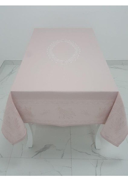 Demet Lüx Jakar Polycotton Kumaş Pudra Masa Örtüsü Dikdörtgen 160x260 cm - 1061 fırsatları