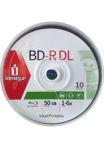 Bd-R Printable 50 Gb. 10'lu Cakebox fiyatları