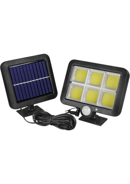 60 Watt Güneş Enerjili Solar Sokak Projektör Lambası