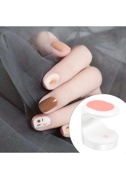 Tırnak Kurutucu Profesyonel UV LED Tırnak Lambası Jel Polonya Aksesuarları Ofis Pembe İçin (Yurt Dışından) fiyatları