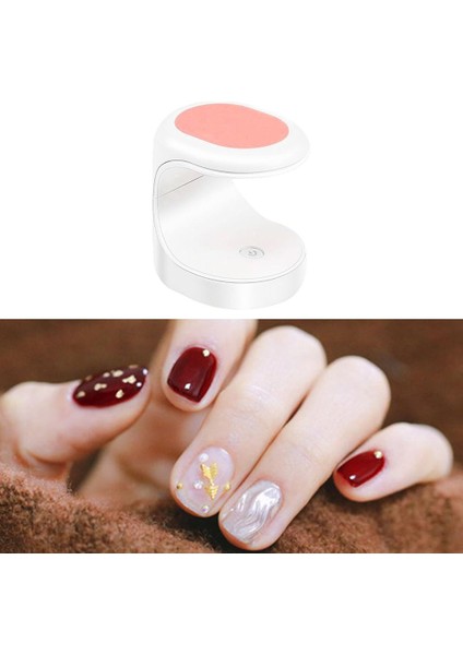 Tırnak Kurutucu Profesyonel UV LED Tırnak Lambası Jel Polonya Aksesuarları Ofis Pembe İçin (Yurt Dışından) fırsatları