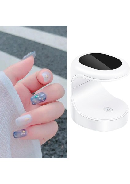 Tırnak Kurutucu Parmak Çiviler Sanat Aracı UV Jel Lehçe Ev Ofis Siyah İçin LED Tırnak Lambası (Yurt Dışından) fiyatları