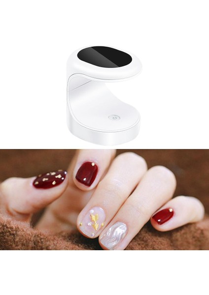 Tırnak Kurutucu Parmak Çiviler Sanat Aracı UV Jel Lehçe Ev Ofis Siyah İçin LED Tırnak Lambası (Yurt Dışından) modelleri