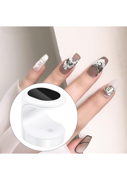 Tırnak Kurutucu Parmak Çiviler Sanat Aracı UV Jel Lehçe Ev Ofis Siyah İçin LED Tırnak Lambası (Yurt Dışından) indirimleri