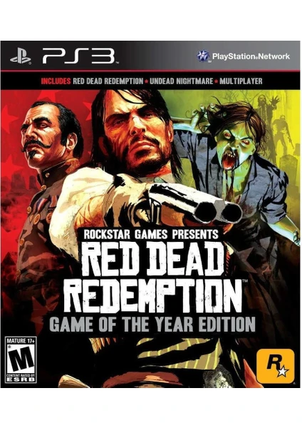 Rockstar Games Red Dead Redemption Game Of The Year Edition Ps3 Oyun