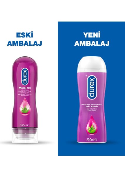 Karşılıklı Zevk Prezervatif 20'li + Aloe Vera Masaj Jeli 200 ml