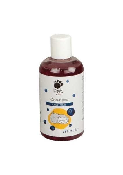 Pet Love Orman Meyve Aromalı Kedi ve Köpekler Şampuanı (250 Ml)