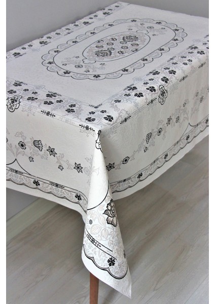 Elyaf Astarlı Silinebilir Pvc 120X160 Hazır Muşamba Masa Örtüsü
