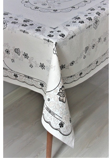 Elyaf Astarlı Silinebilir Pvc 120X160 Hazır Muşamba Masa Örtüsü