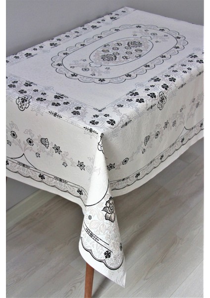 Elyaf Astarlı Silinebilir Pvc 120X160 Hazır Muşamba Masa Örtüsü