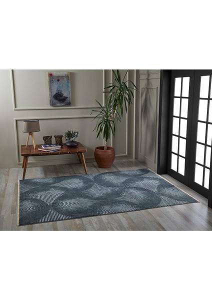 Halı Ecocycle Koleksiyonu 11449 Mavi