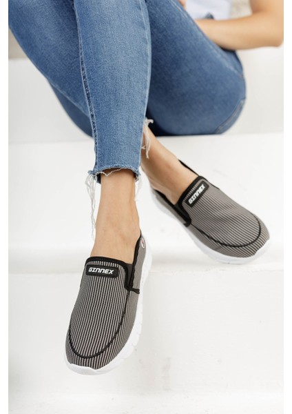 Buz Siyah Unisex Sneaker 001204 fırsatları