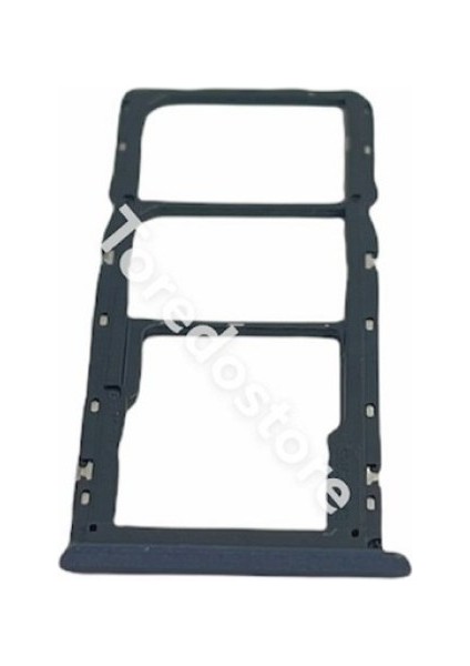 Realme C2 Uyumlu Sim Kapağı Tepsisi Blue