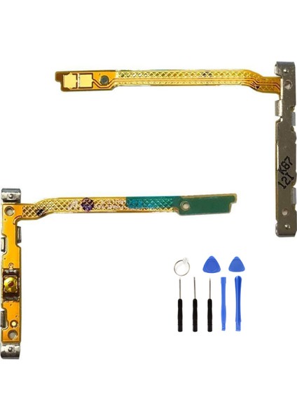Samsung J4 Plus J415 Uyumlu Power Güç Flex Tamir Seti Hediye !!!