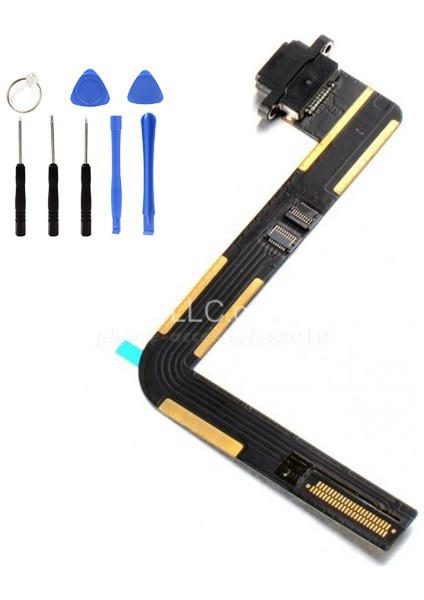 Apple Ipad Air (A1474 A1475 A1476) Uyumlu Şarj Bordu Tamir Seti Hediye !!! White